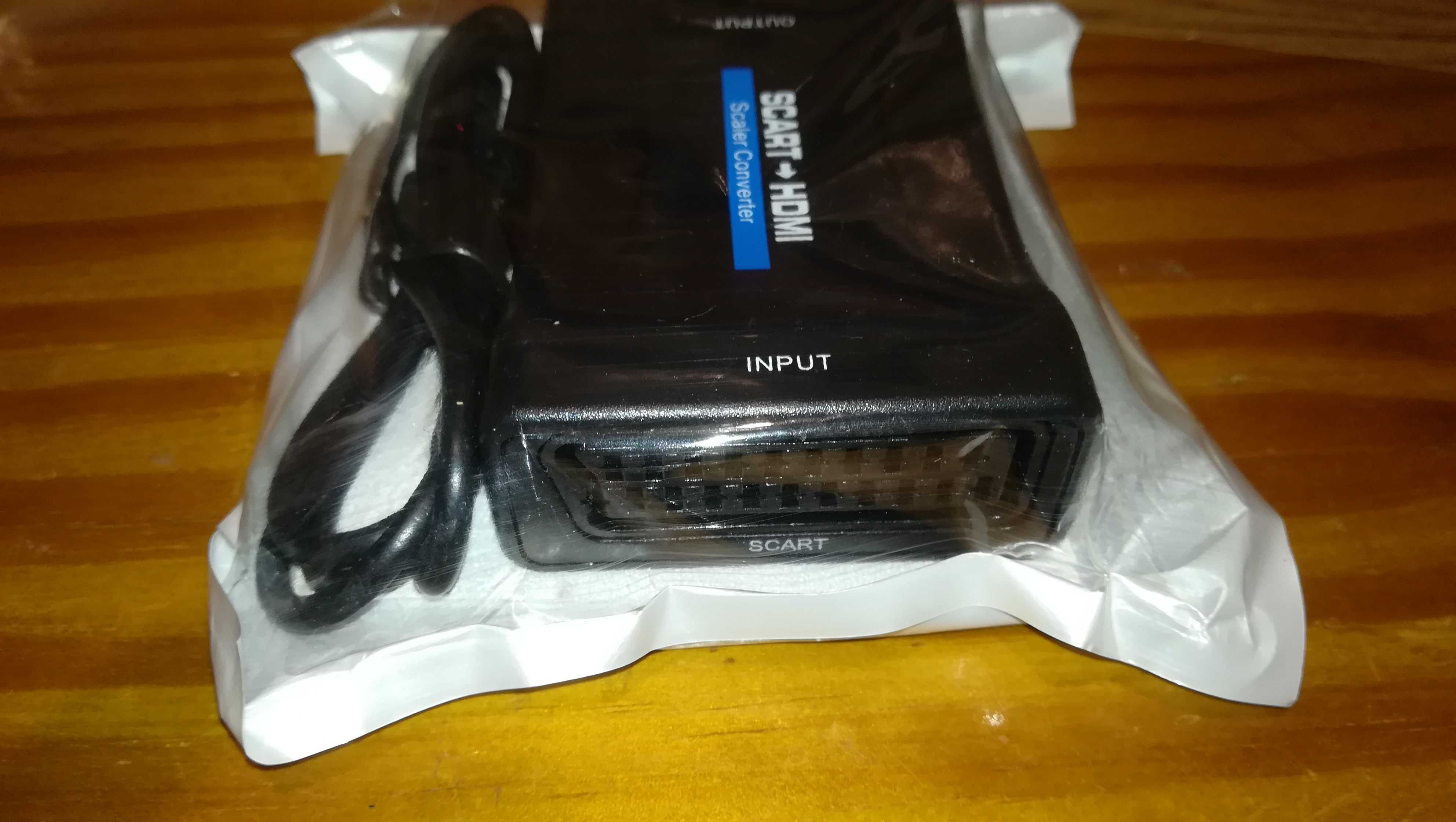 Conversor Scart para HDMI - Novo e Lacrado.