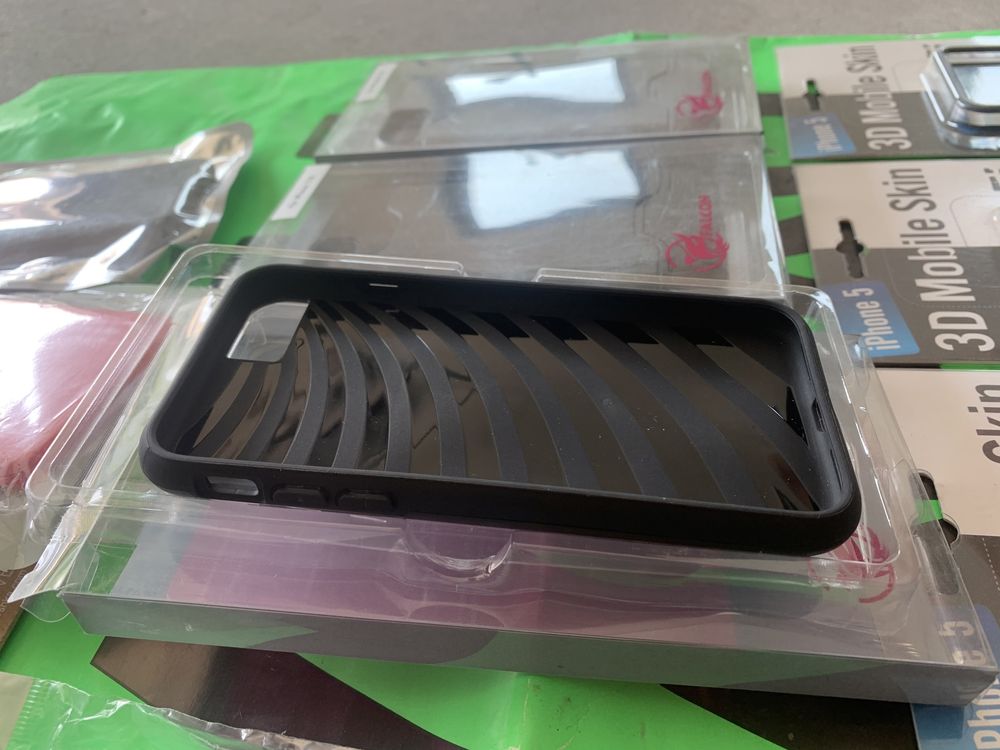 Etui bumper Case iPhone 4 5 7 8  zestaw