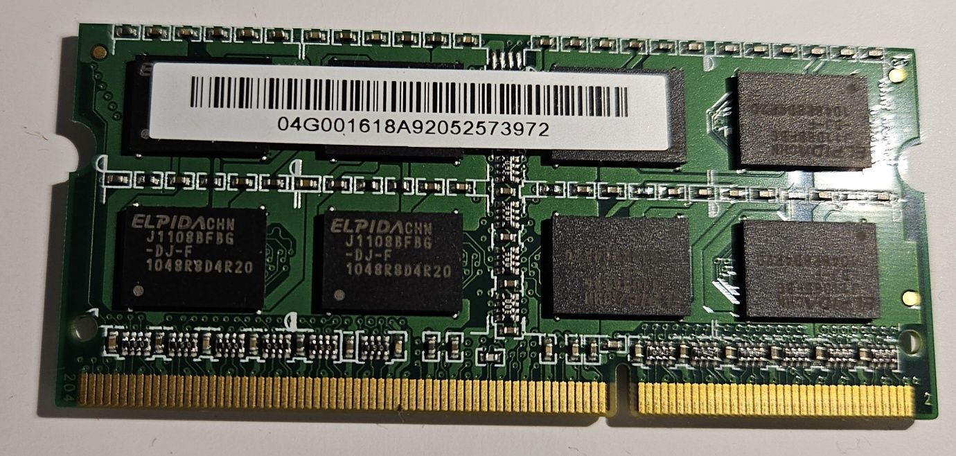Pamięci ram HYNIX 1GB 1Rx8 PC3 i 2 GB