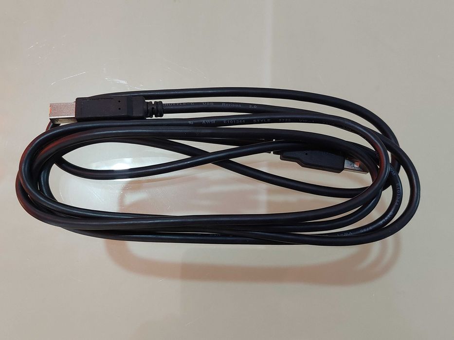 Cabo USB - B para impressora Hp e outro. NOVO.