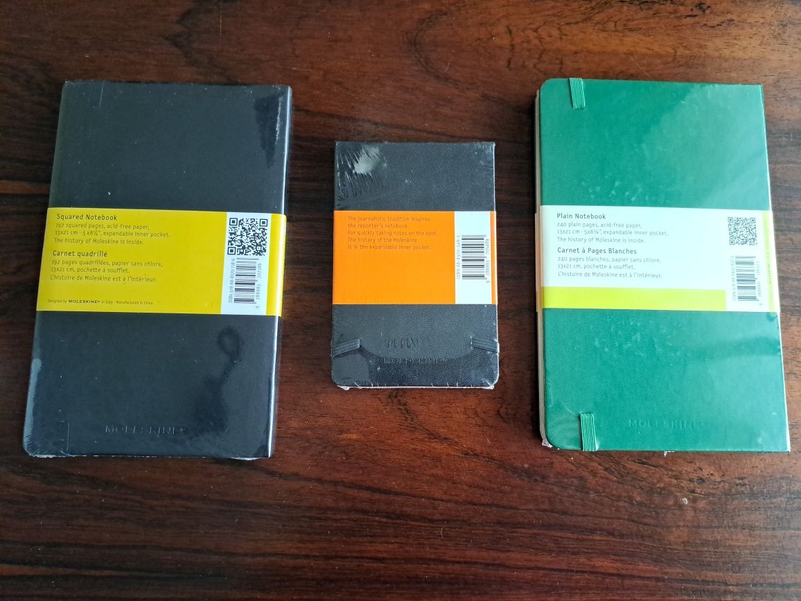 Cadernos Moleskine