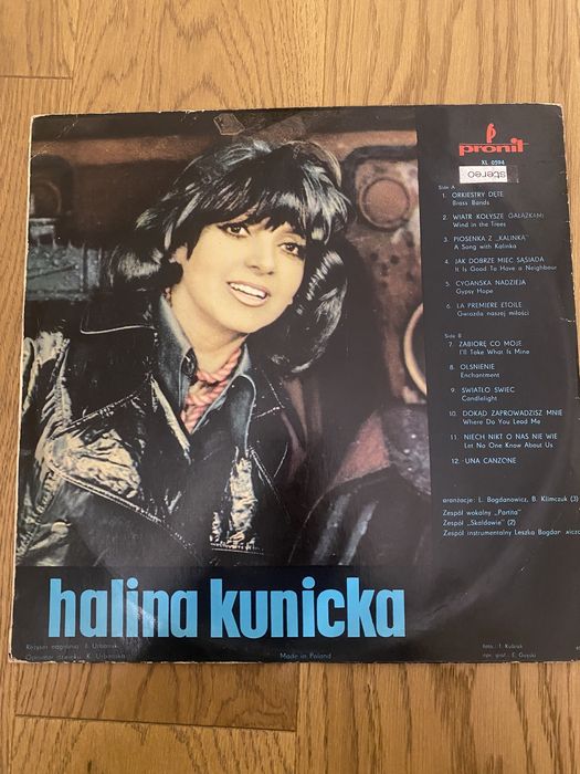 Halina Kunicka Płyta winylowa kolekcjonerska