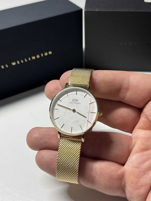 Daniel Wellington Petite DW00100348 — Rose Gold, Mesh 32 мм Розпродаж!