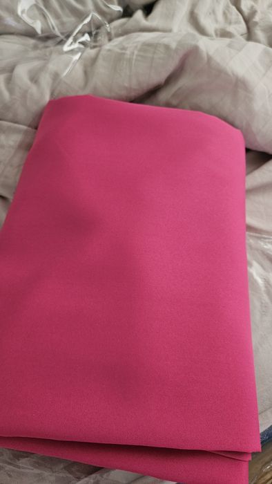 2 sztuki zasłony AURA - fuksja 140x250 TAŚMA