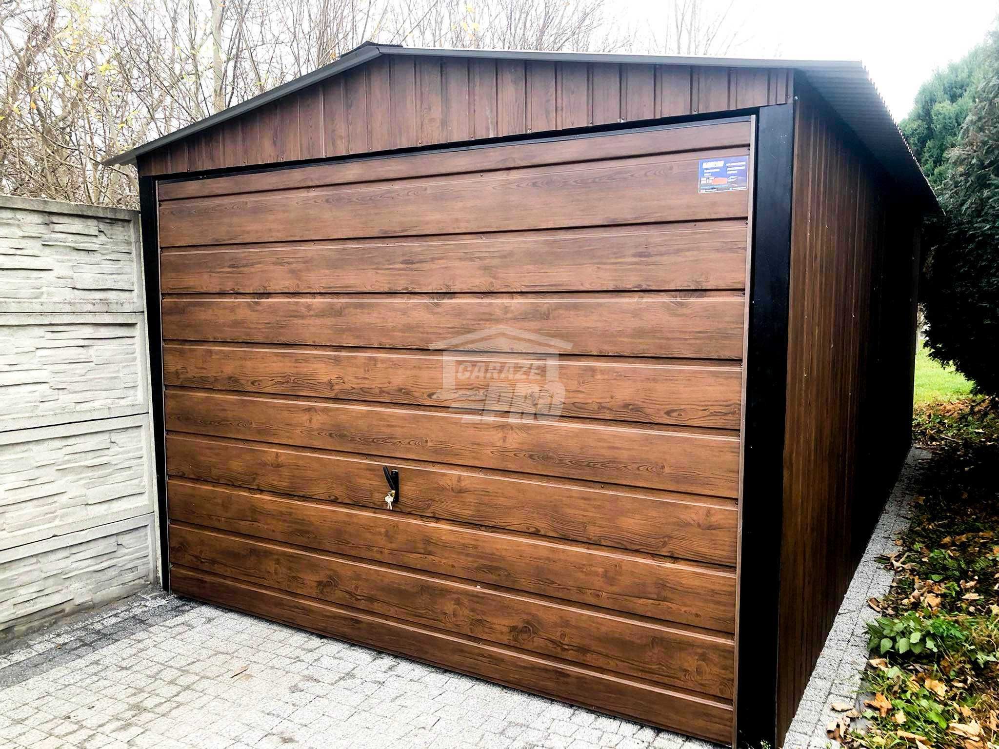 Garaż blaszany - wolnostojący - producent - indywidualna wycena