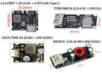 LX-LCBST  CKCS PD65  TPS61088  SW3516 модуль швидкої зарядки Пристроїв
