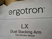 Ergotron LX Dual Stacking Arm Nowy  Uchwyt do monitorów podwójny