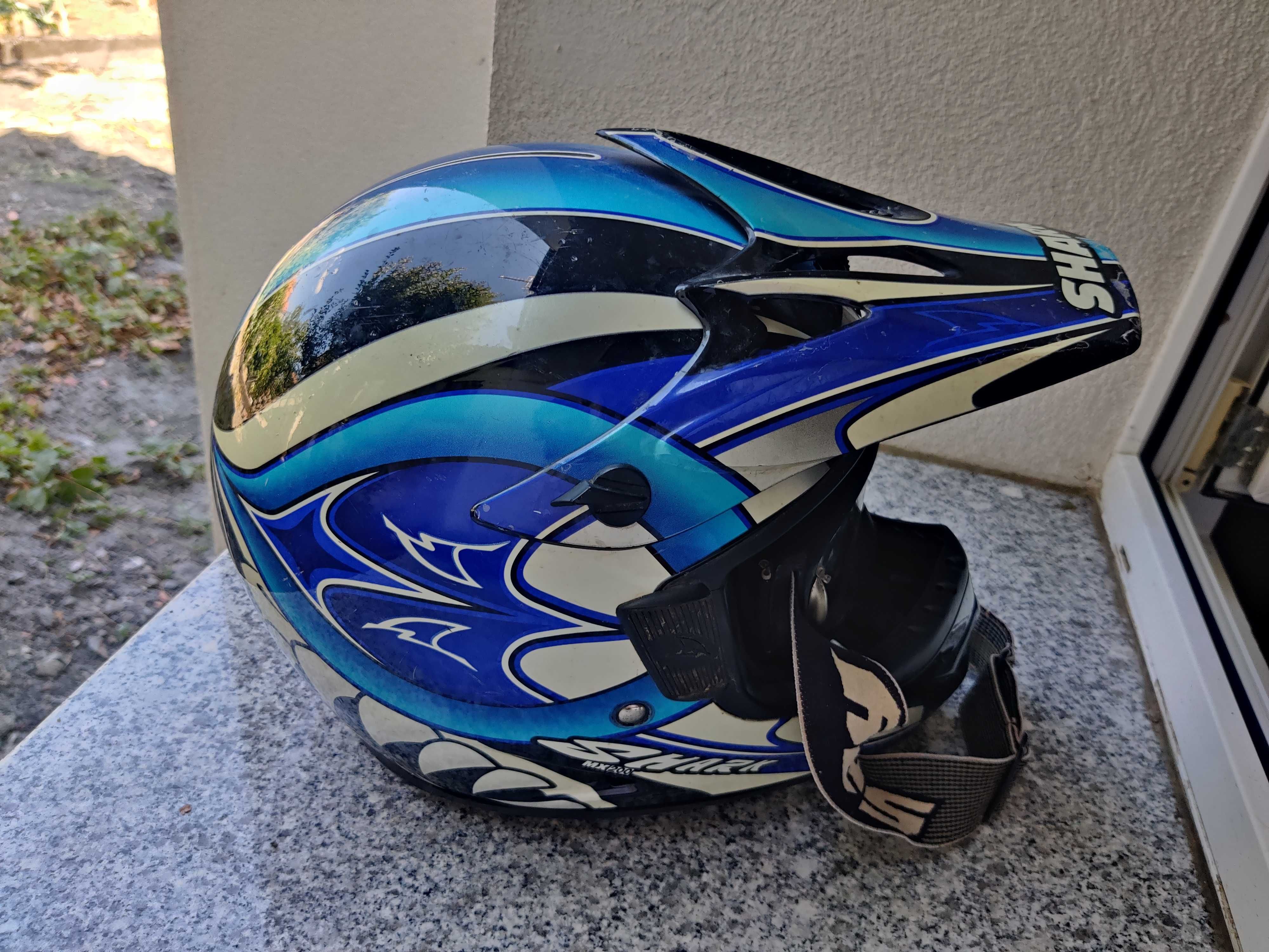 Acessórios de moto quatro - Capacete, Óculos & Caneleiras