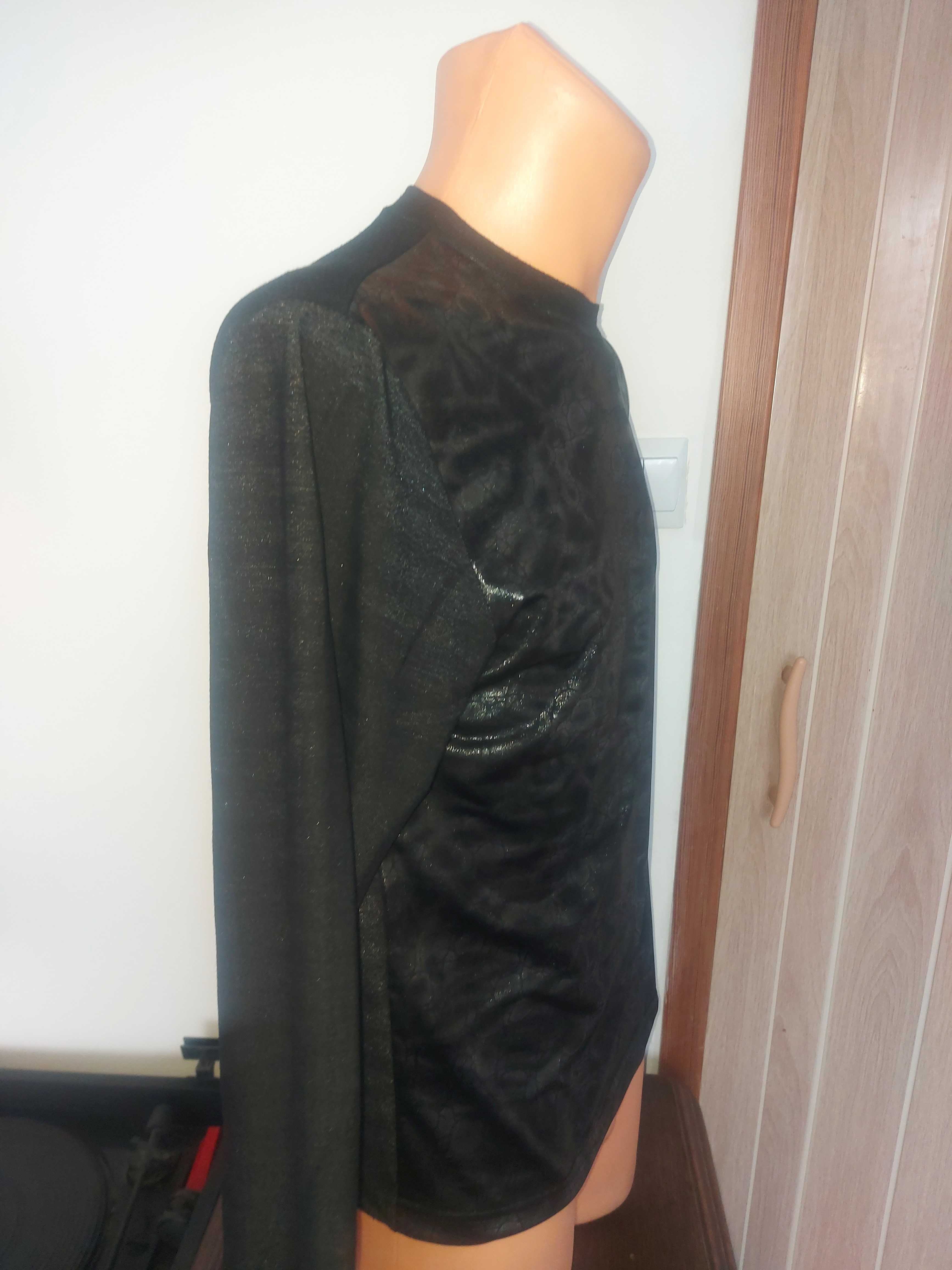 Longsleeve Koszulka Imitacja Skóry Węża L&G rozm L jak Nowa