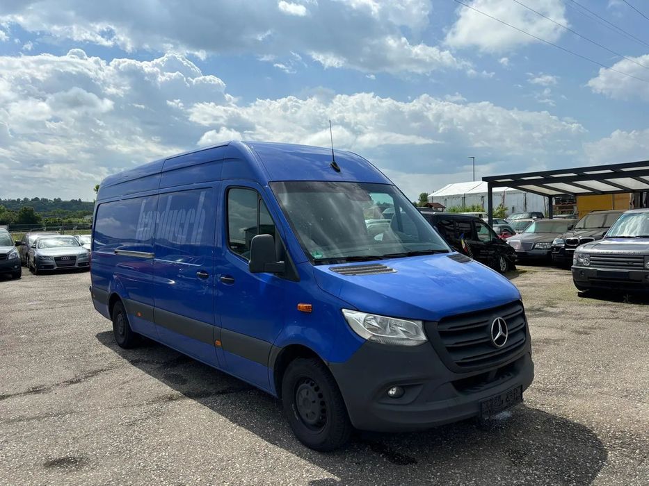 Mercedes-Benz Mercedes Sprinter 907 Maxi L3H2 Klima Tacho  Mercedes Sprinter 907 2.2cdi Maxi Furgon Klima Tacho Niebieski