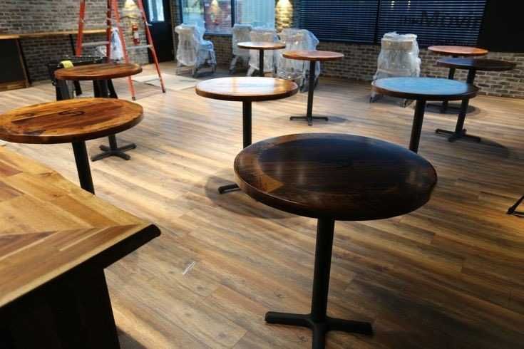 Круглі столи Лофт