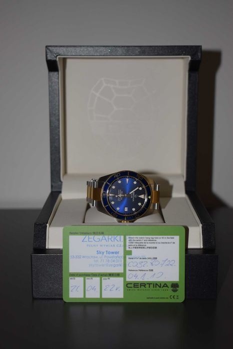Certina DS Action Powermatic  80 Sea Turtle