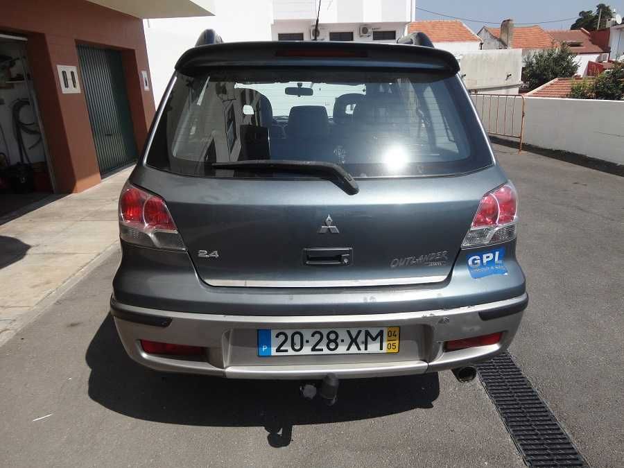 Mitsubishi outlander 2.4 4wd - gasolina/gpl