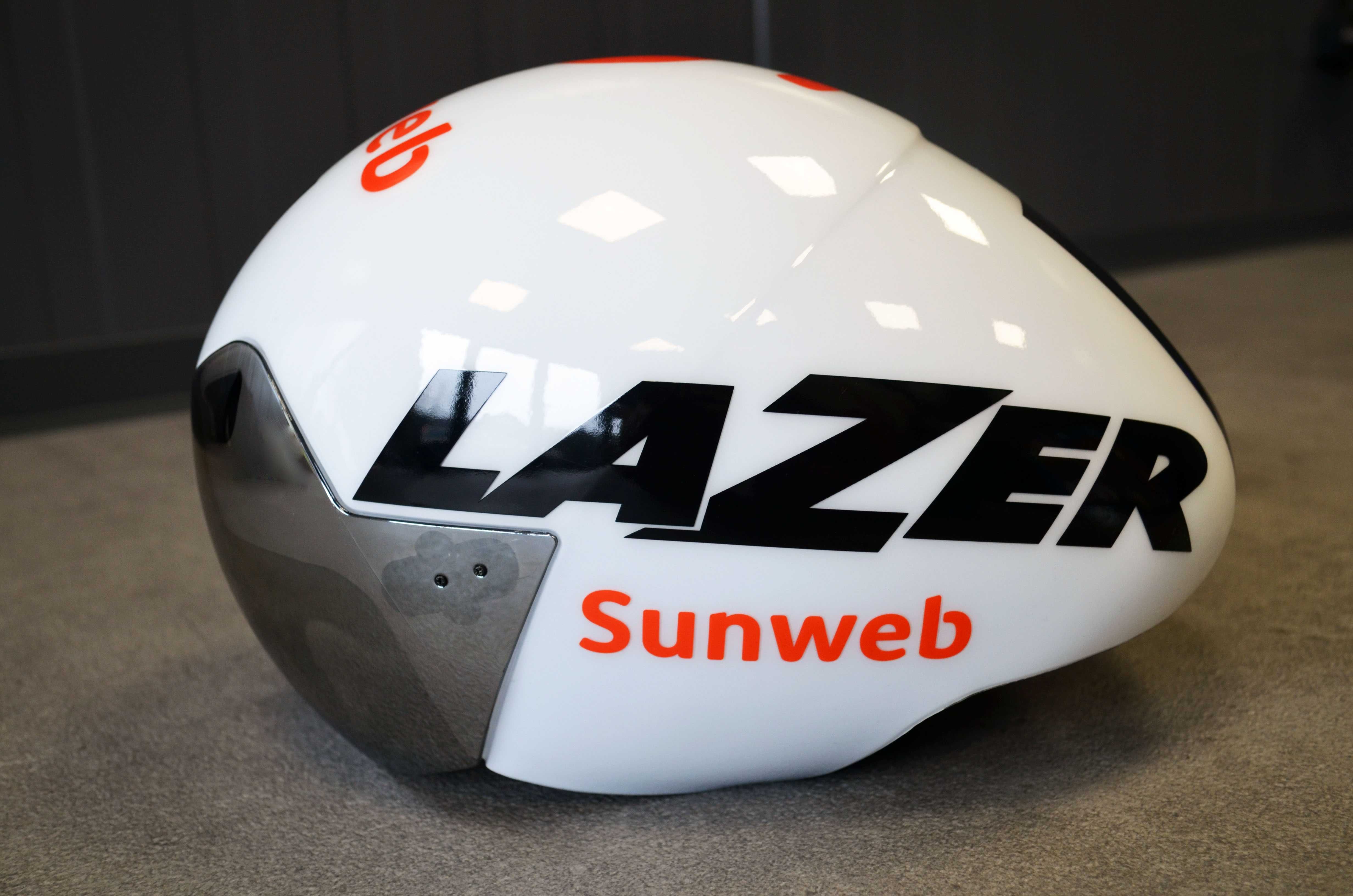 Kask LAZER VICTOR sunweb biały