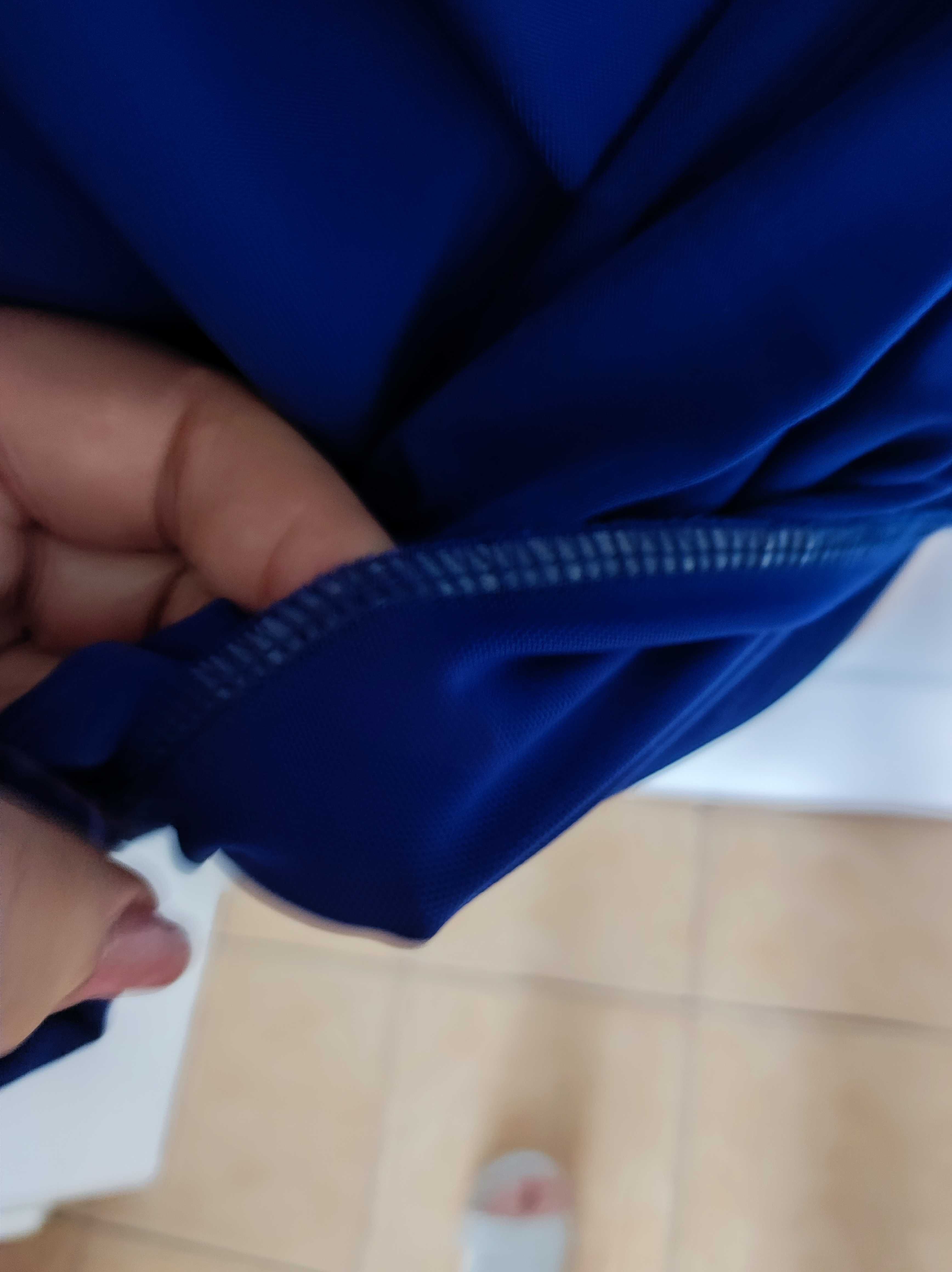 Chabrowa sukienka z halką uciskową r 46/48 plus size