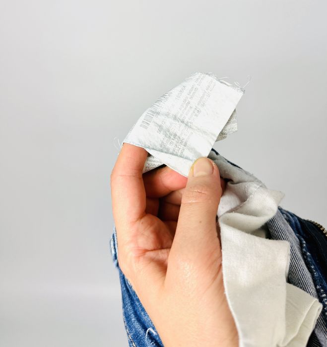 Niebieskie jeansy z rozszerzaną nogawką S 36 Bershka