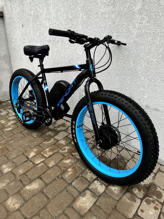 Электровелосипед Fat Bike 26" 48v 1000w 23ah фет байк алюминиевый