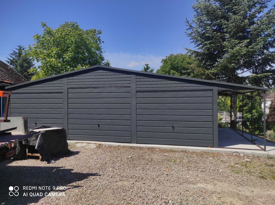 Garaż drewnopodobny 4x6 6x5.80 6x6 7x6 8x6 10x6 12x6 PROFIL!