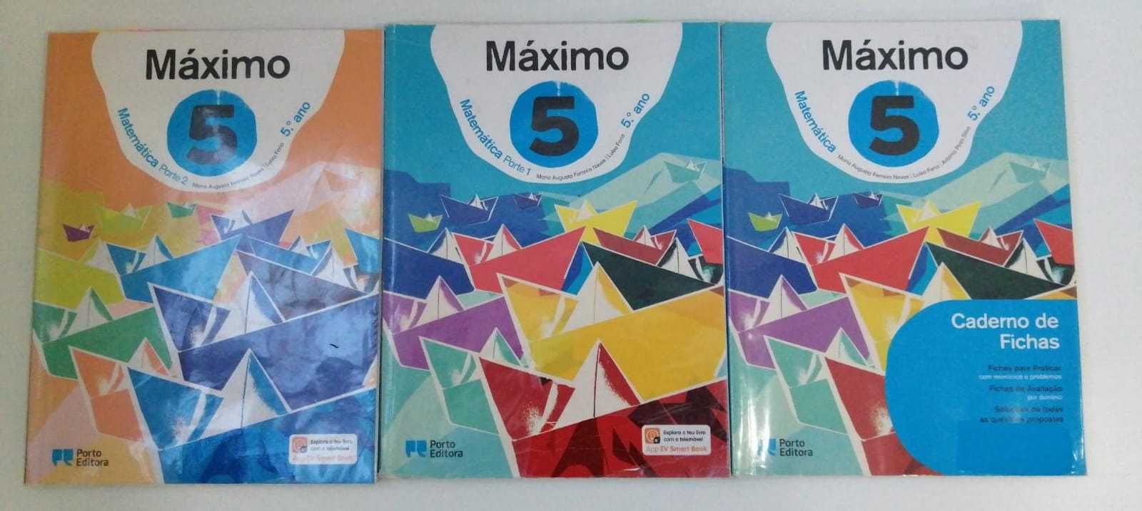 Máximo - Matemática - 5.º Ano Manual