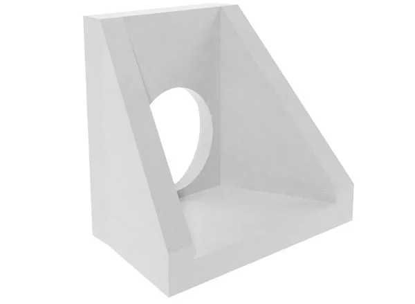 Zakończenie przepustu skrzydełkowe, murek oporowy fi400 fi500 fi600