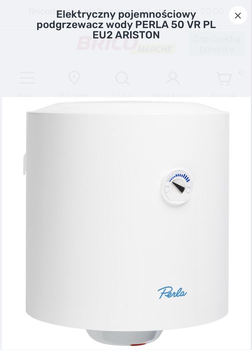 Bojler elektryczny perla 50 l podgrzewacz