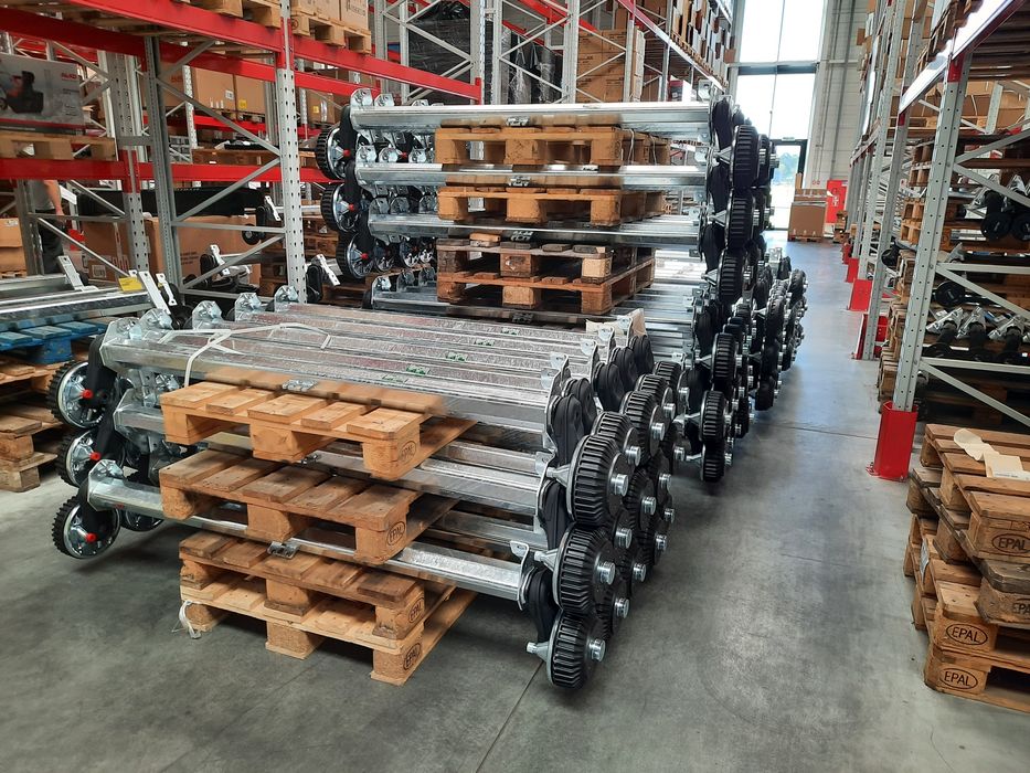 Торсионная ось на прицеп AL-KO, KNOTT , тормоза прицеп, балки, вісі