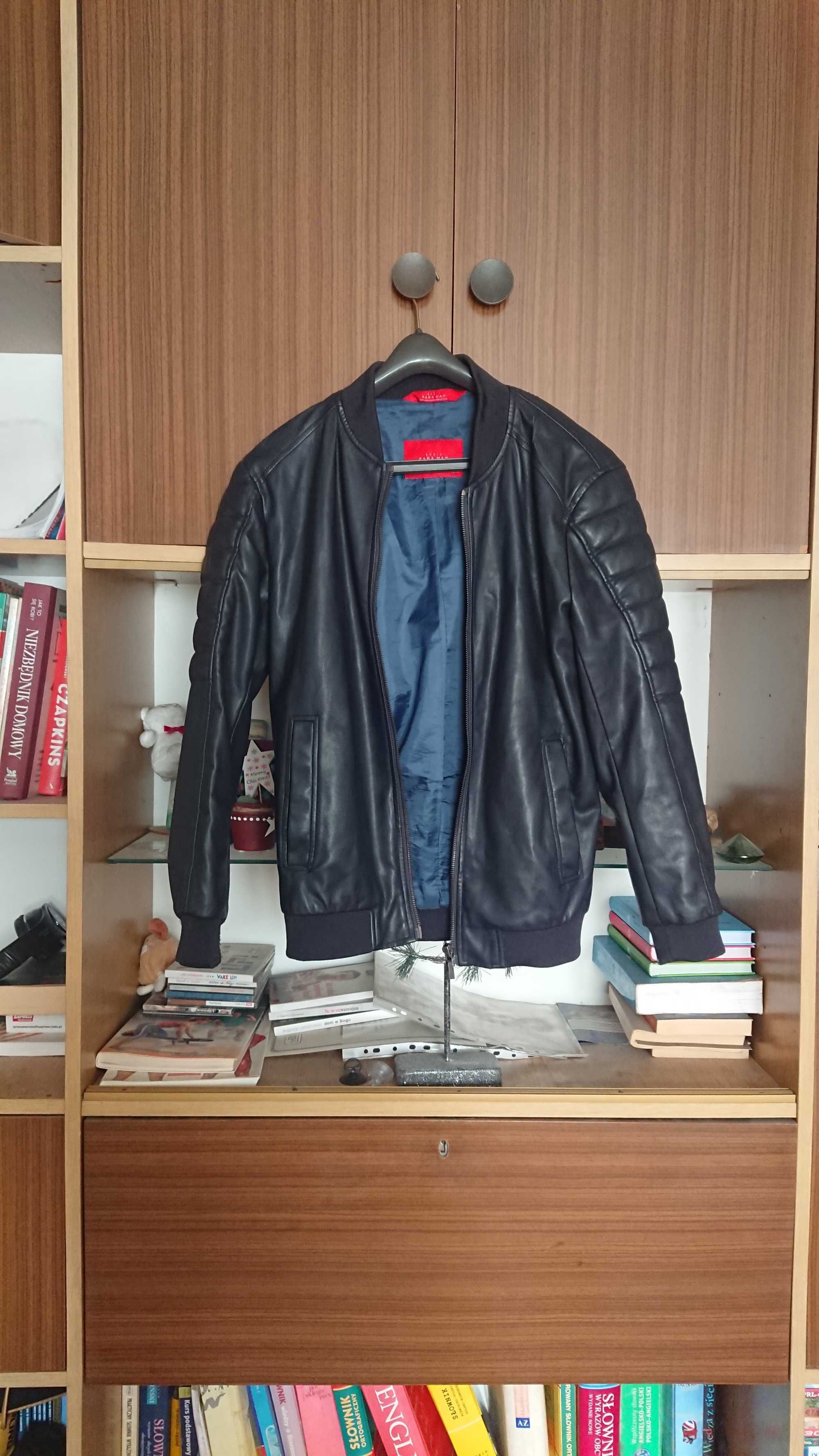 Kurtka skórzana męska Zara