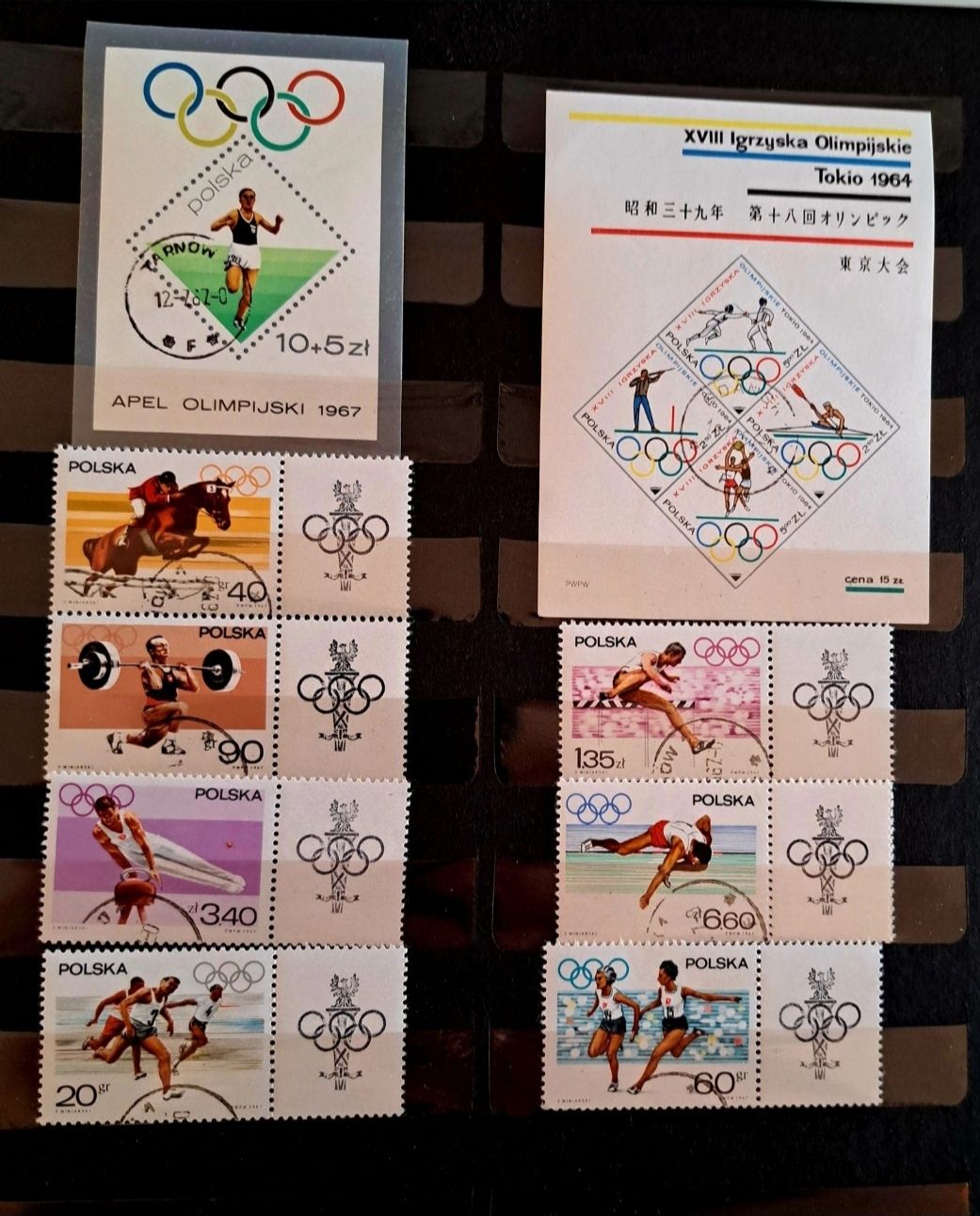 Klaser A4 oraz znaczki