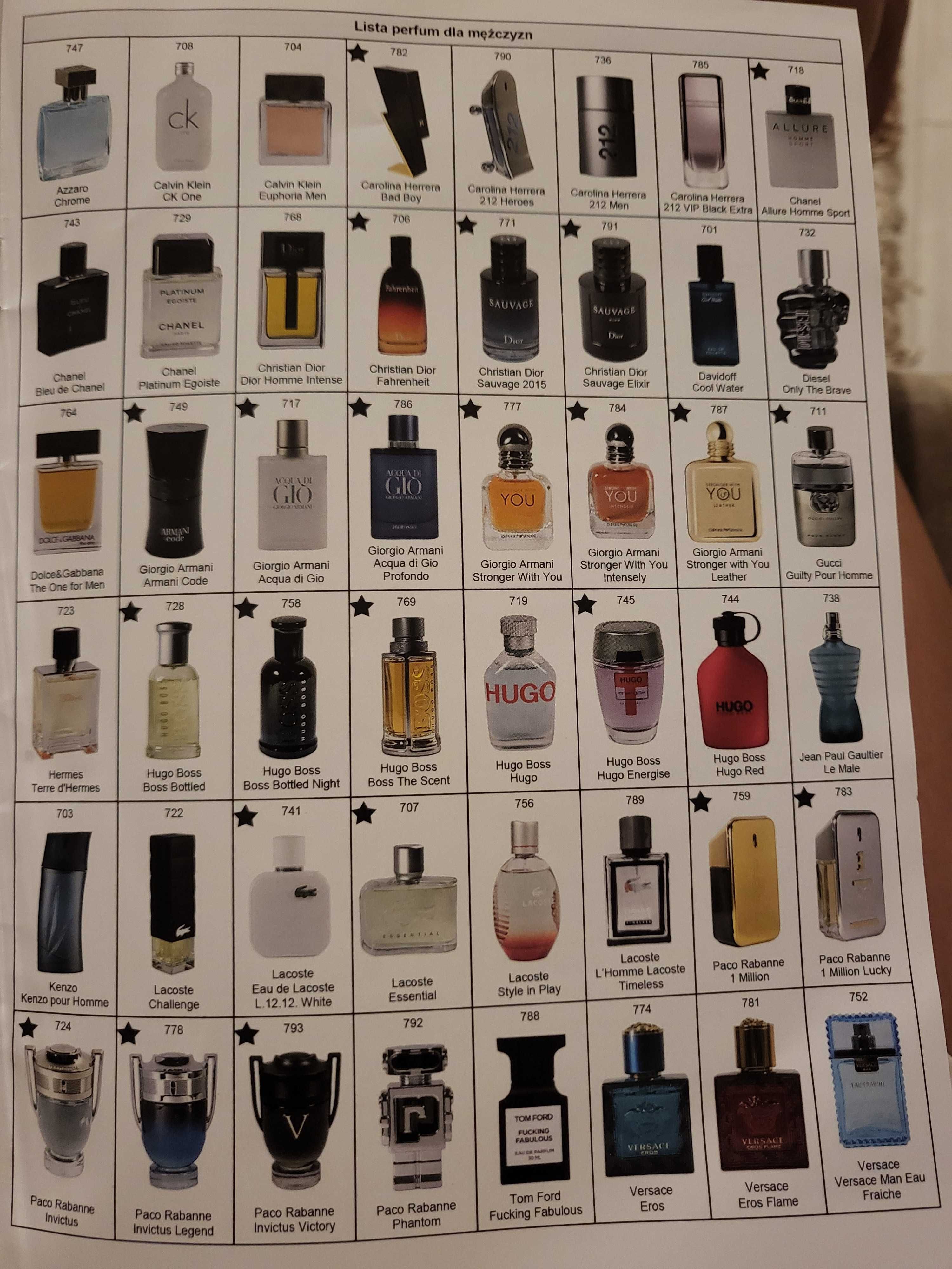 Perfumy Glantier 2 sztuki