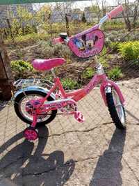 Велосипед для дівчинки 12 (типу зайчик)