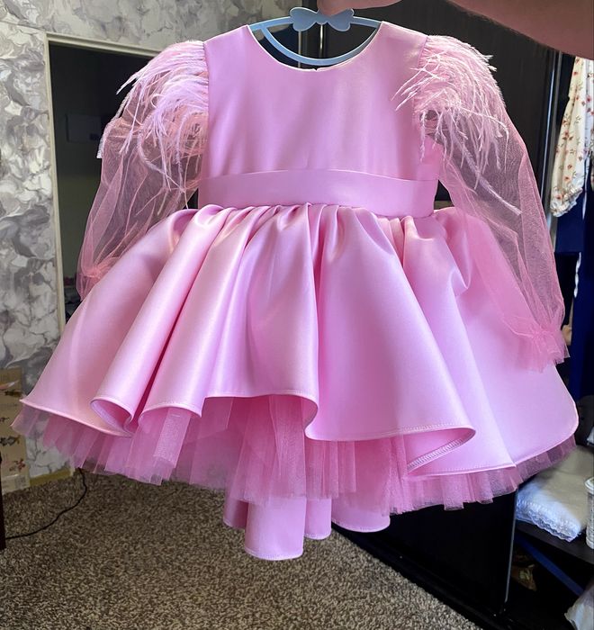 Платье на годик 80р