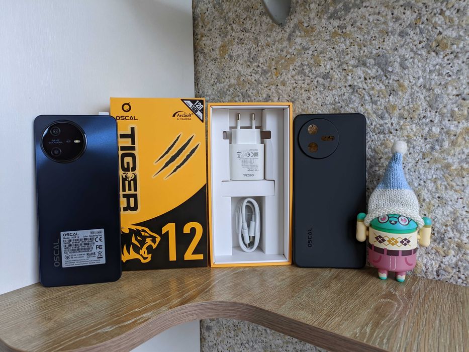 Blackview Oscal Tiger 12 8/128ГБ NFC, 6.78" 120Гц, 5000мАг, 64мп,Новий