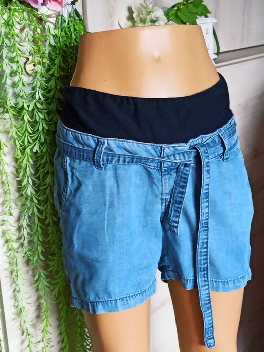 Sg Ciążowe krótkie spodenki 34 , XS szorty ciążowe 34 , XS H&M
