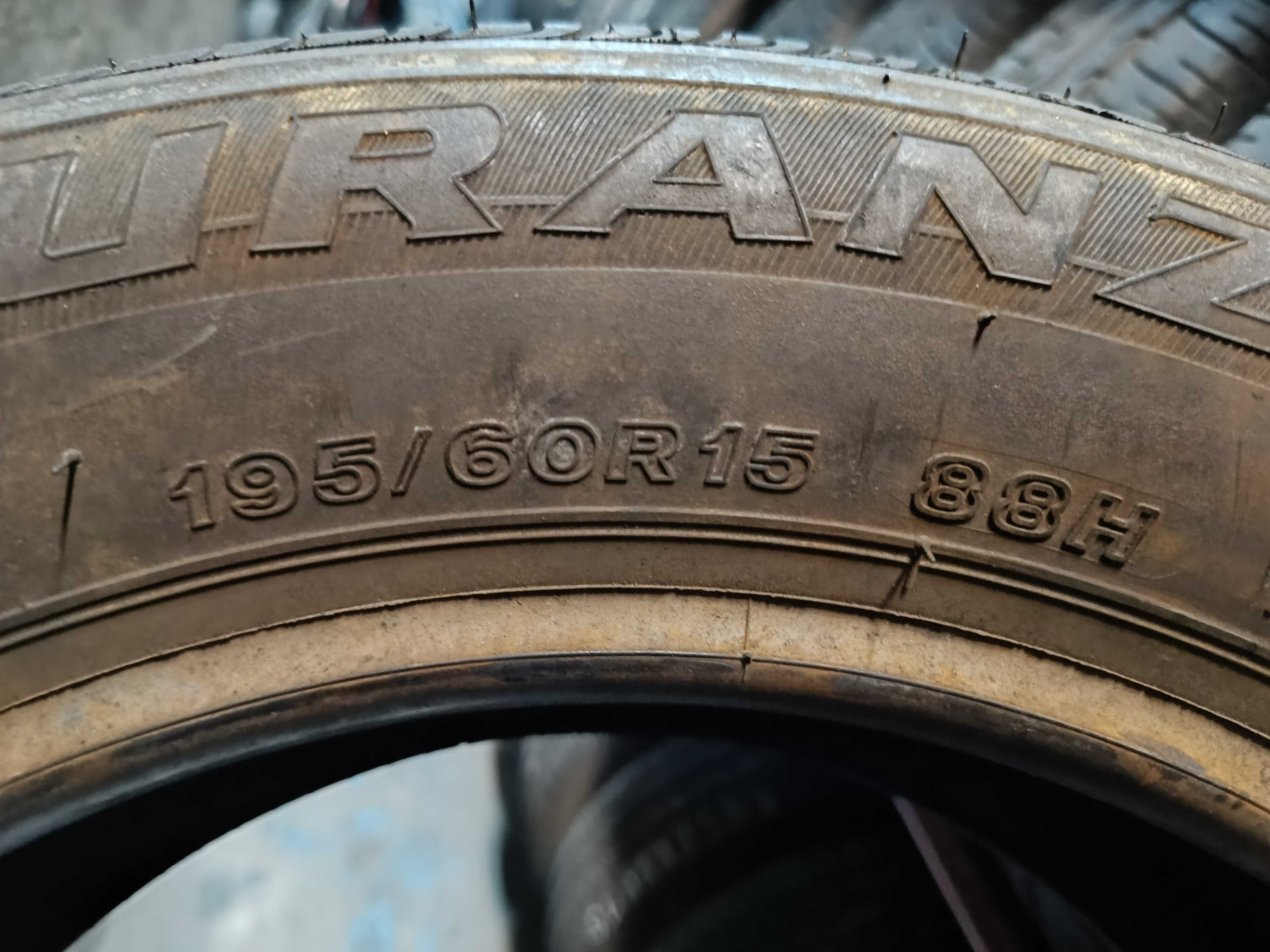 2x 195/60R15 Bridgestone Turanza ER300 Lato Używane FV Siedlce