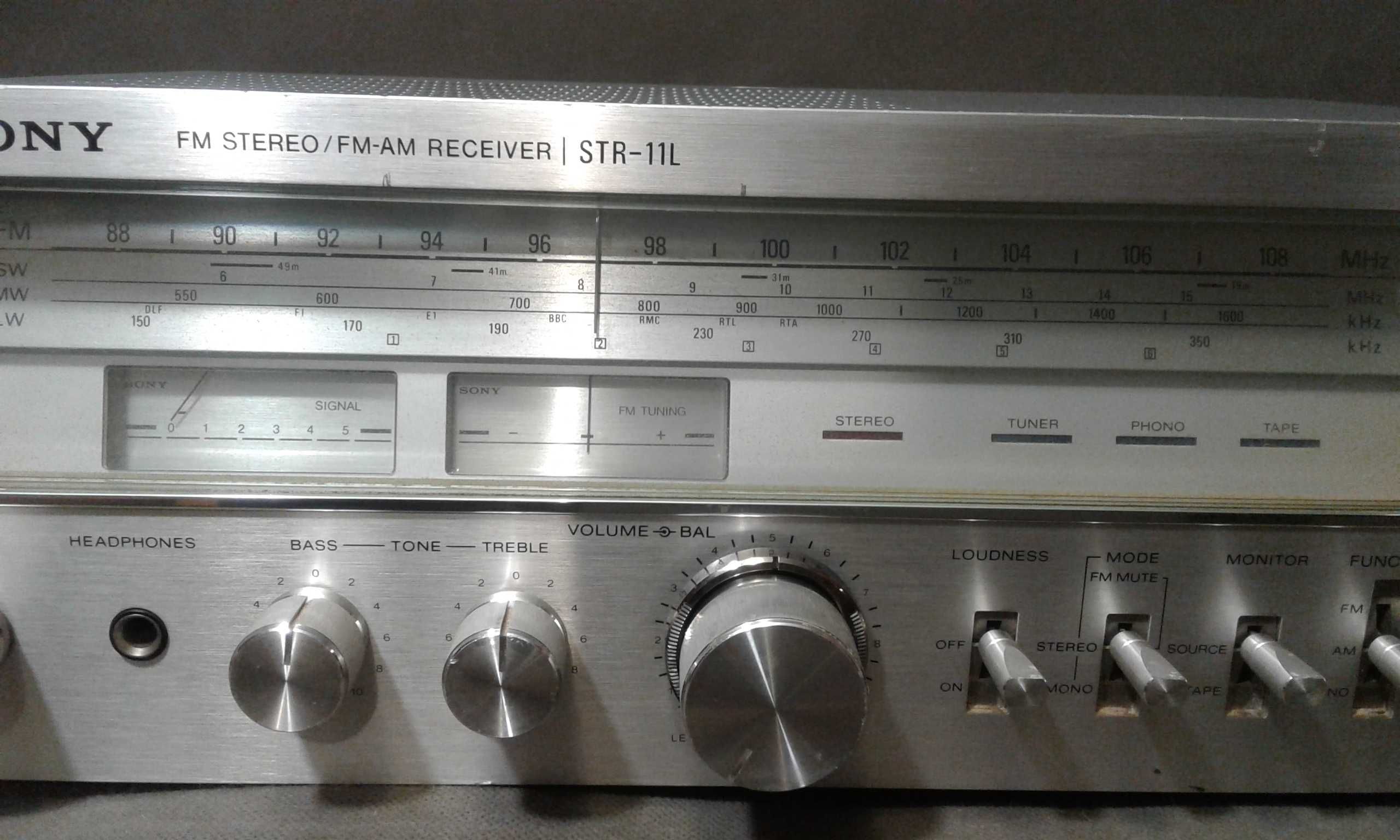 SONY STR-11L,amplituner stereo vintage