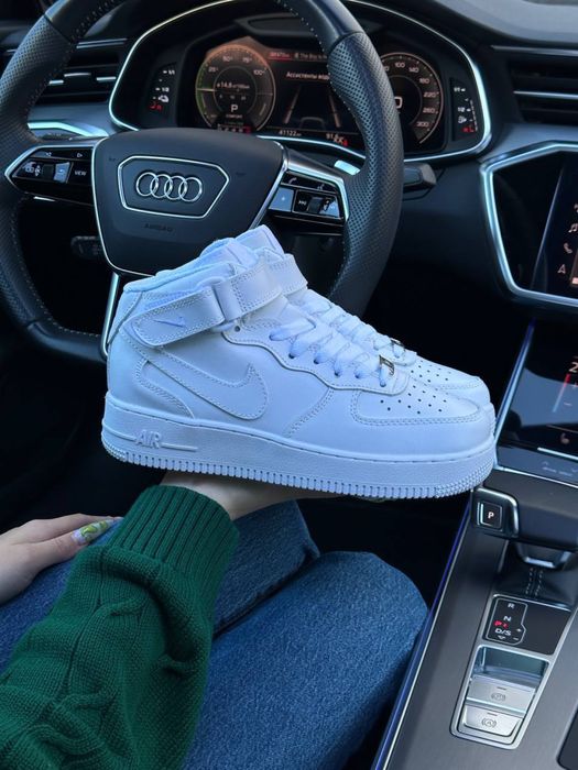 БЕЗКОШТОВНА ДОСТАВКА‼️Кросівки Nike Air Force 1 (Білі),еір форс,nike.