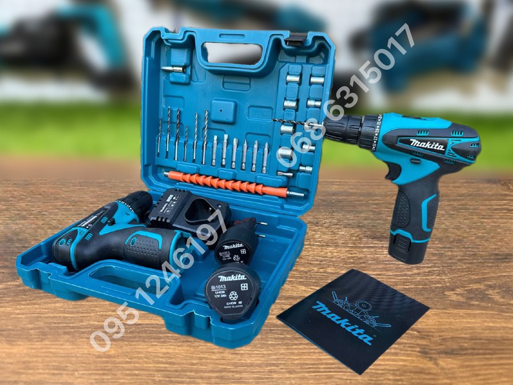 Аккумуляторный Шурупокрут Makita DF330DWE 12V 3Ah полный набор в кейсе