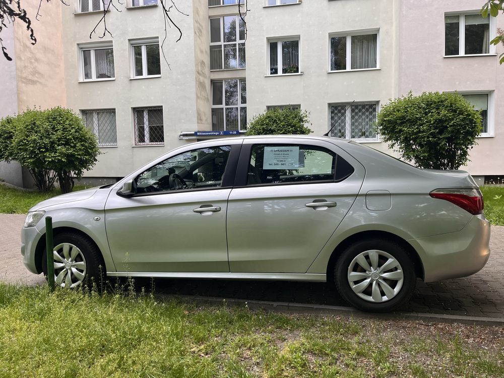 Citroen C-elysée 1.6 2014/15 r. srebrny sedan