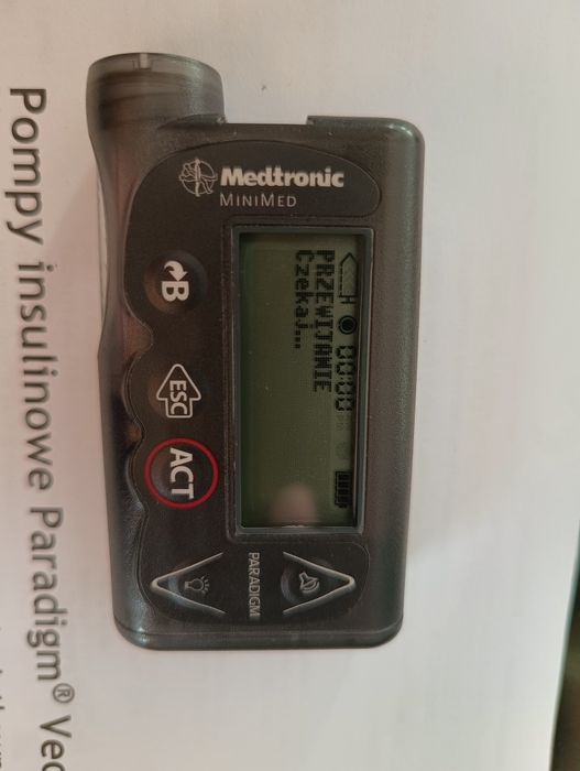 Pompa insulinowa medtronic minimed veo paradigm