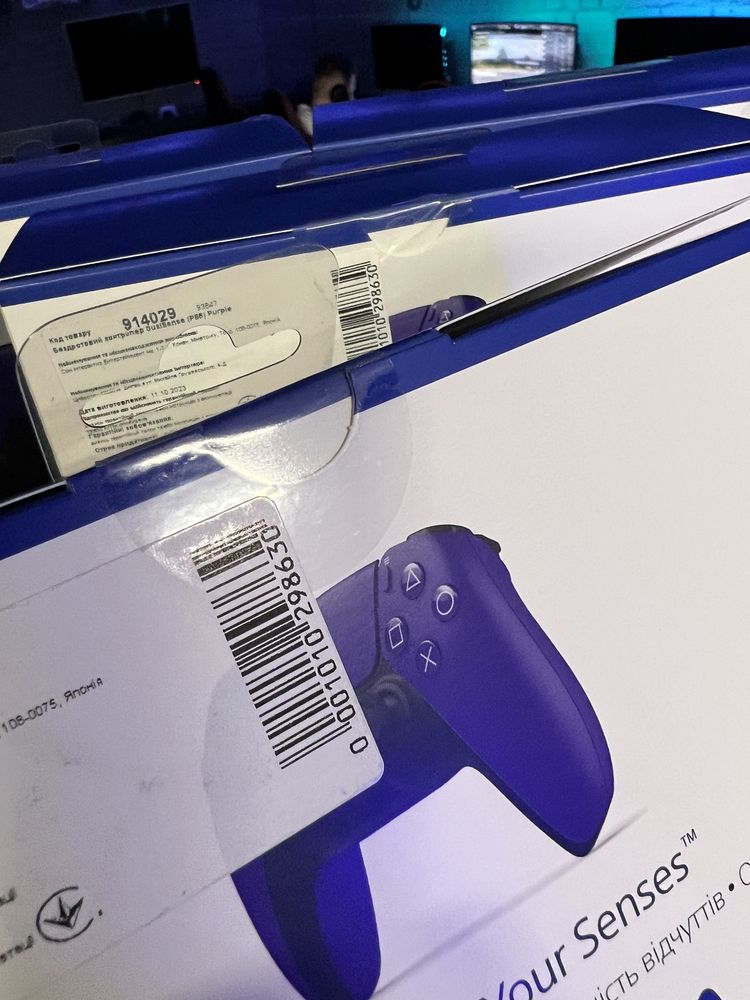 PS5 DualSense Galactic Purple Sony PS5 Геймпад Контролер Соні пс5