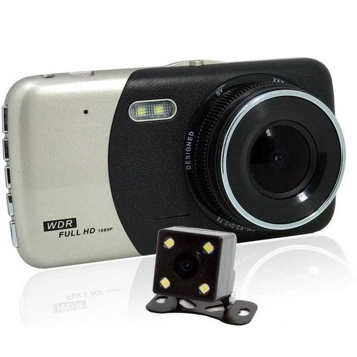 Відеореєстратор автомобільний MHZ DVR CT503 1080P з двома камерами