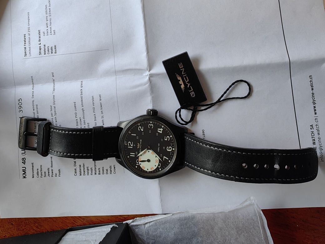 Glycine KMU48 Limited Edition