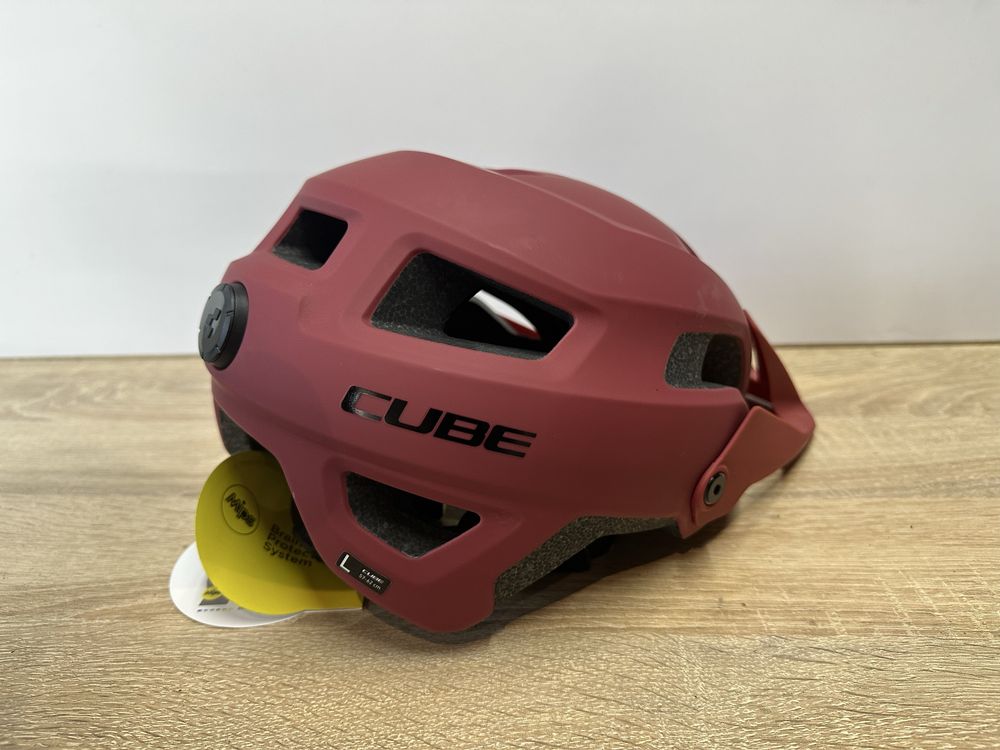 Kask MTB  CUBE FRISK Teamline grey S 49-55 cm M L XL