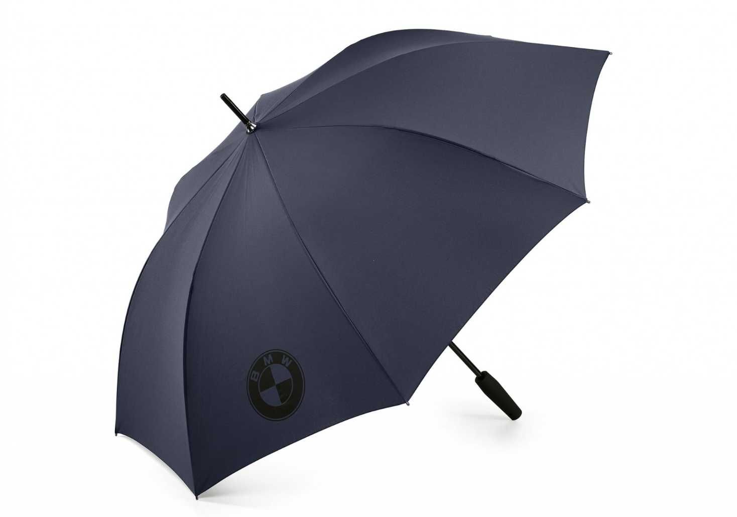NOWY BMW Parasol duży 118 cm granatowy z automatycznym otwieraniem