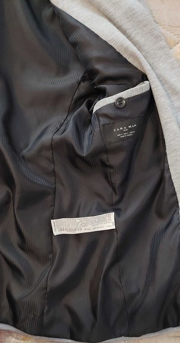 Blazer Homem Zara Tamanho S Original