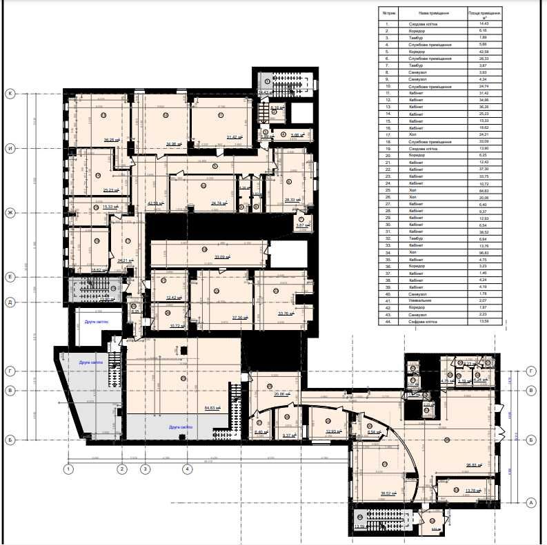 Офис 5500 м2. Фасад,отдельный вход. метро Зверинецкая (Дружбы народов)