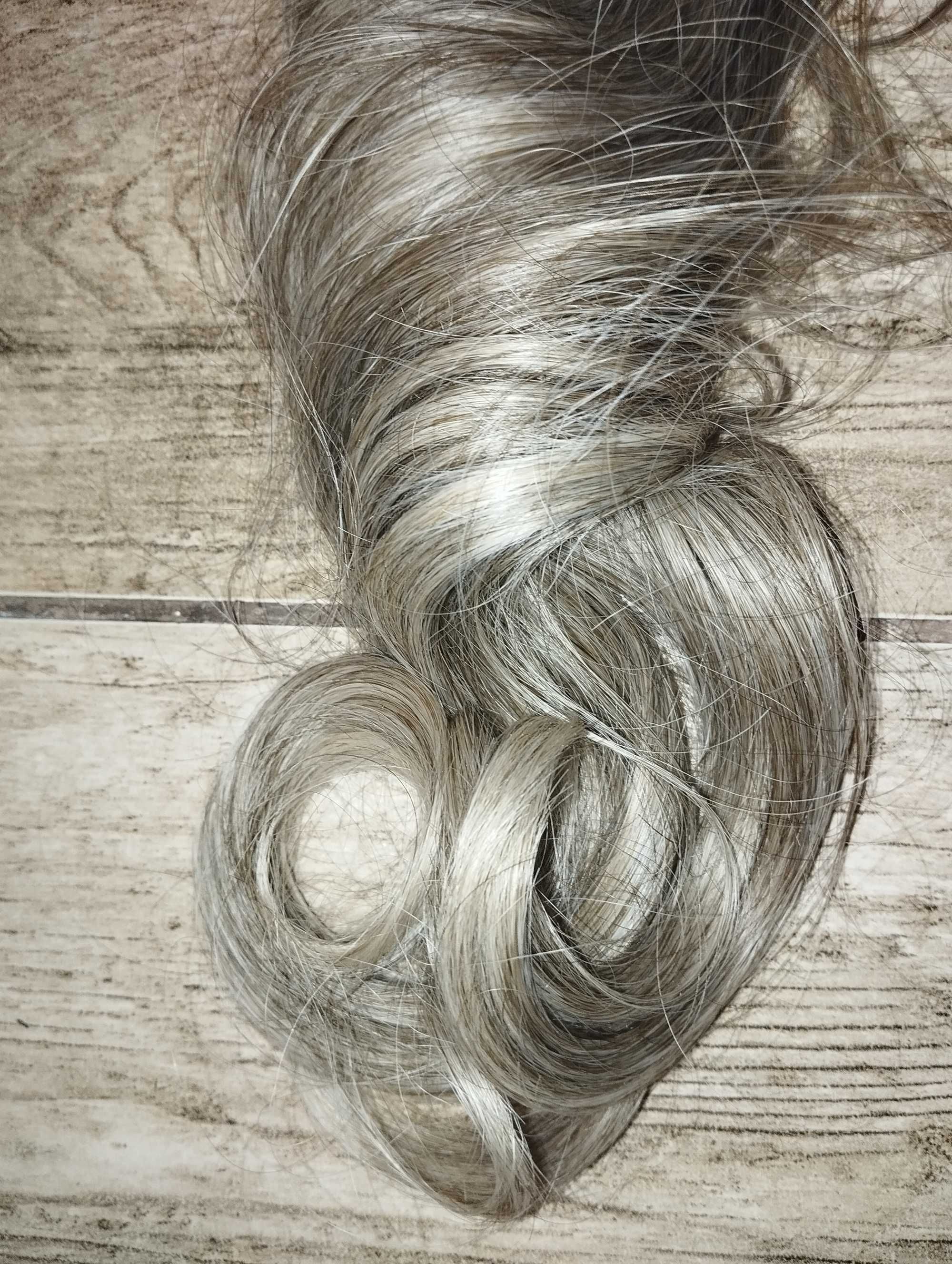 Nowa treska loki blond ombre doczepiany kuc
