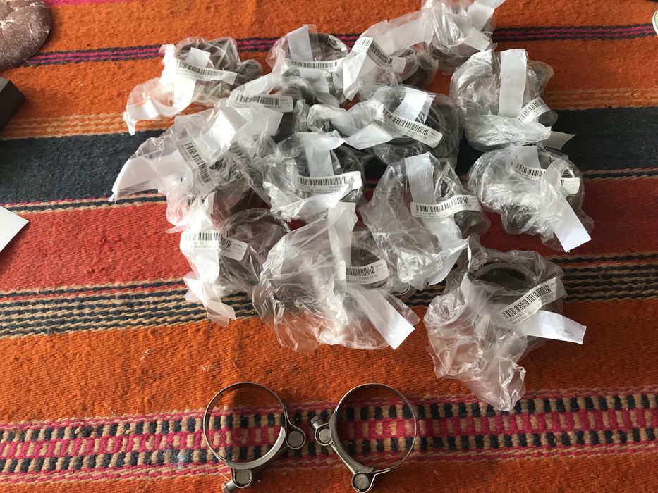 Bracadeiras tubagens auto 55mm