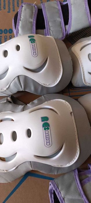 Защита (коленей, локтей, запястий) REACTION S-M Белая