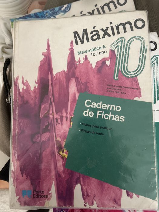Caderno de fichas Maximo 10